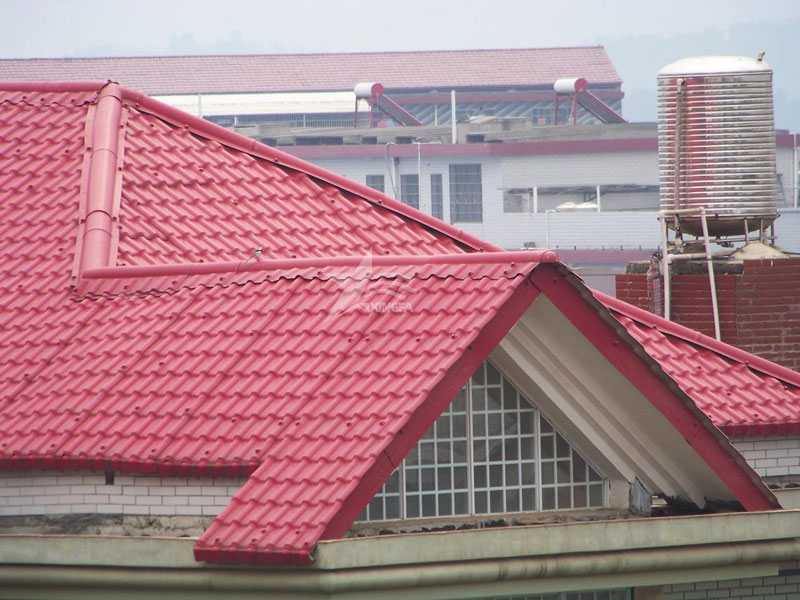 新型屋面建材合成樹(shù)脂瓦，傳統建筑用瓦的傳承替代建筑材料